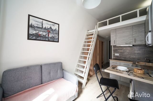 

Квартира-студия, 20 м², 2 кровати