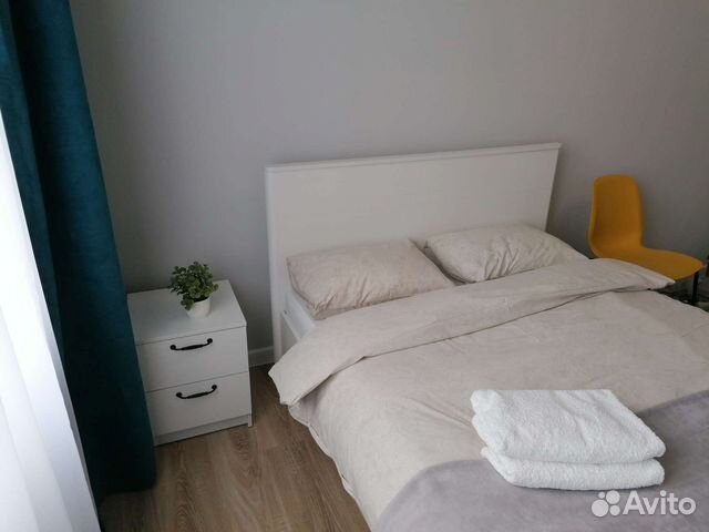 

Квартира-студия, 28 м², 2 кровати