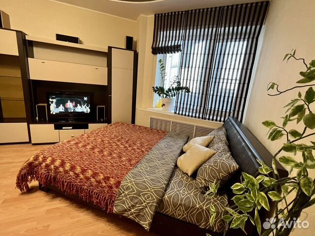

1-к. квартира, 44 м², 2 кровати