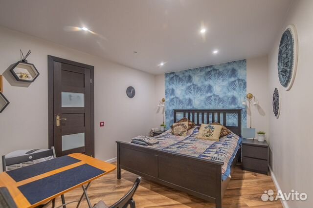 

Квартира-студия, 34 м², 1 кровать