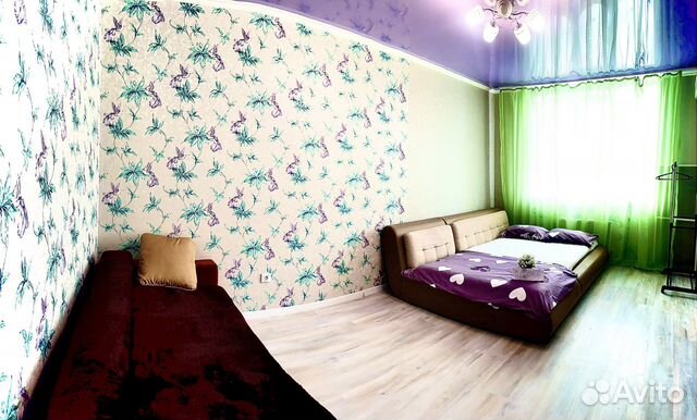 

1-к. квартира, 37 м², 2 кровати