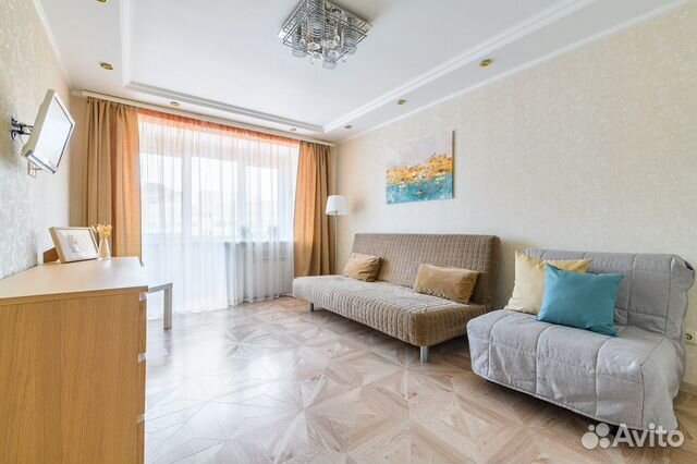

1-к. квартира, 38 м², 2 кровати