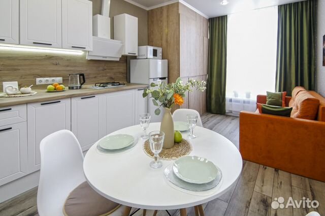 

1-к. квартира, 35 м², 2 кровати