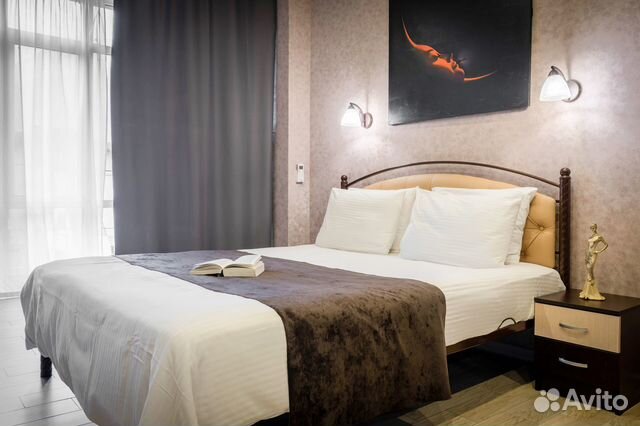 

Квартира-студия, 36 м², 2 кровати