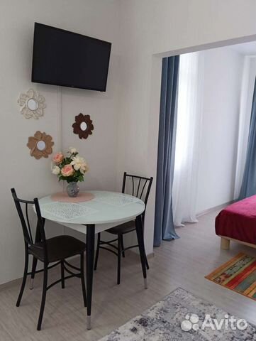 

Квартира-студия, 33 м², 2 кровати