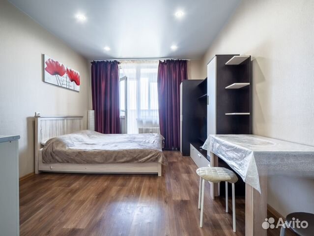

Квартира-студия, 24 м², 1 кровать