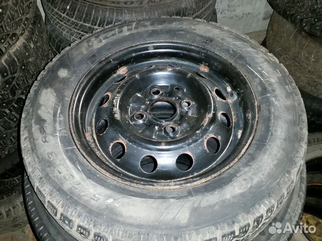 Запаска R13 на акцент всборе 528