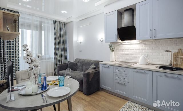 

1-к. квартира, 43 м², 2 кровати