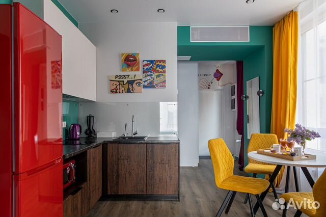 

1-к. квартира, 38 м², 2 кровати
