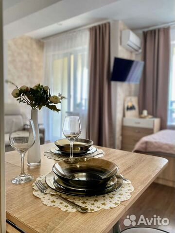 

Квартира-студия, 29 м², 2 кровати