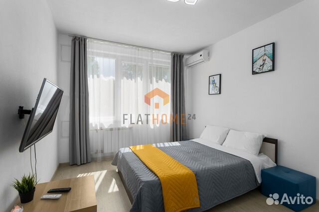 

1-к. квартира, 35 м², 2 кровати