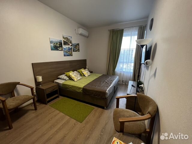 

1-к. квартира, 38 м², 3 кровати