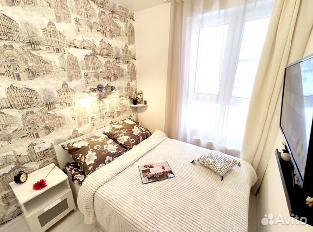 

Квартира-студия, 17 м², 1 кровать