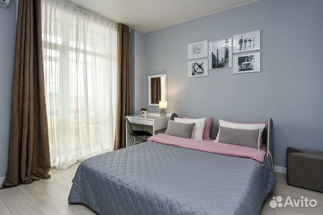 

Квартира-студия, 30 м², 1 кровать