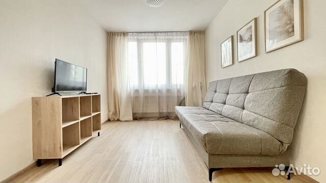 

1-к. квартира, 37 м², 2 кровати