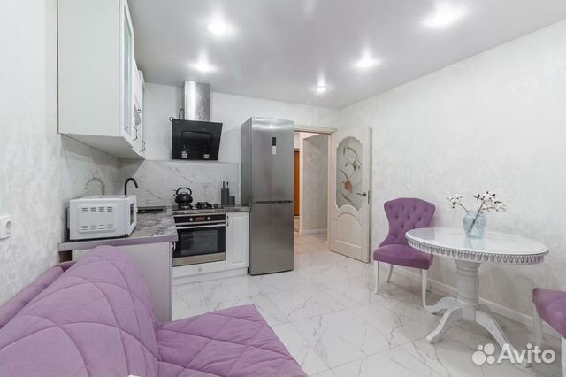 

1-к. квартира, 44 м², 2 кровати