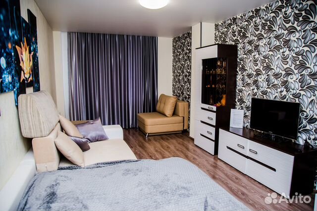 

1-к. квартира, 39 м², 2 кровати