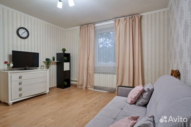 

1-к. квартира, 39 м², 2 кровати