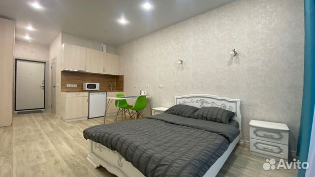 

Квартира-студия, 28 м², 1 кровать
