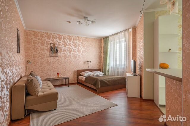 

1-к. квартира, 46 м², 2 кровати