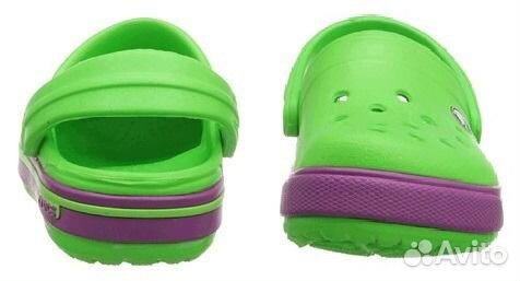 Сандалии сабо Crocband II.5 (Green/Viola) 25 - 35 Сандалии сабо Crocband II.5 (Green/Viola) 25 - 35