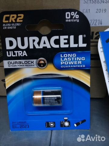 Литиевая батарейка Duracell Ultra CR2 Lithium 3V Литиевая батарейка Duracell Ultra CR2 Lithium 3V