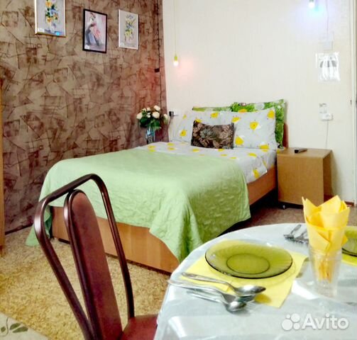 

1-к. квартира, 30 м², 2 кровати