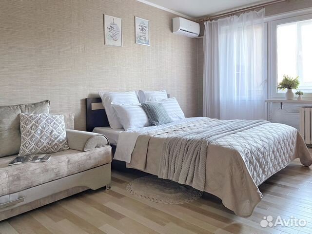 

1-к. квартира, 36 м², 2 кровати