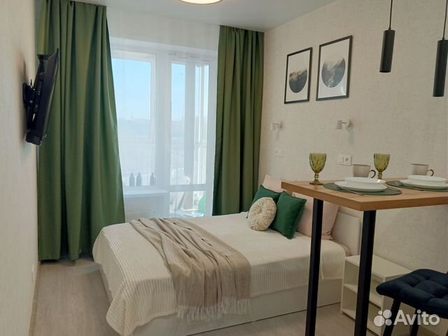 

Квартира-студия, 17 м², 1 кровать