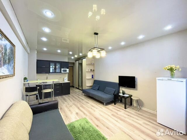 

Квартира-студия, 32 м², 2 кровати