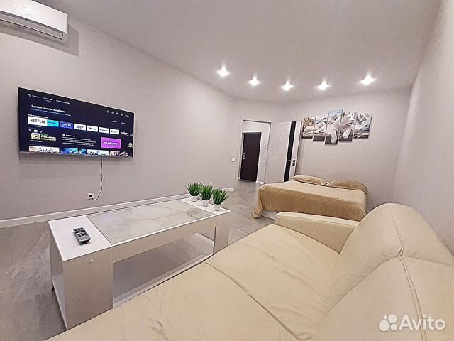 

1-к. квартира, 52 м², 2 кровати