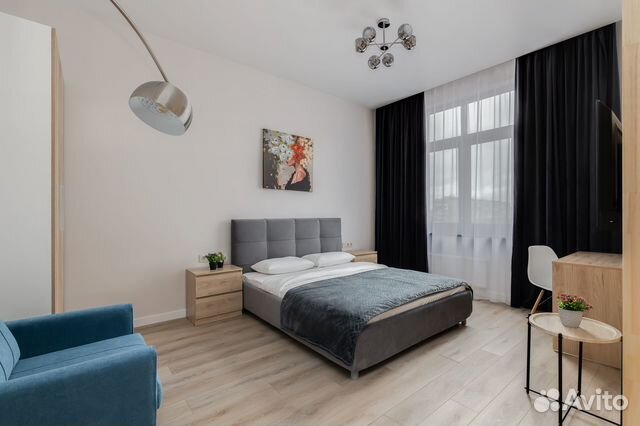 

Квартира-студия в апарт-отеле, 30 м², 2 кровати
