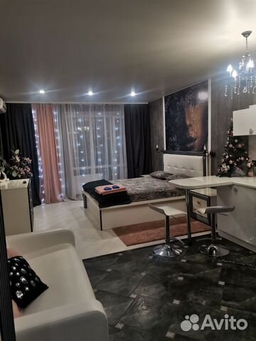 

Квартира-студия, 35 м², 2 кровати