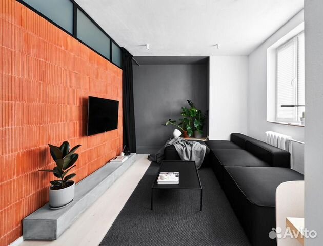

1-к. квартира, 34 м², 1 кровать