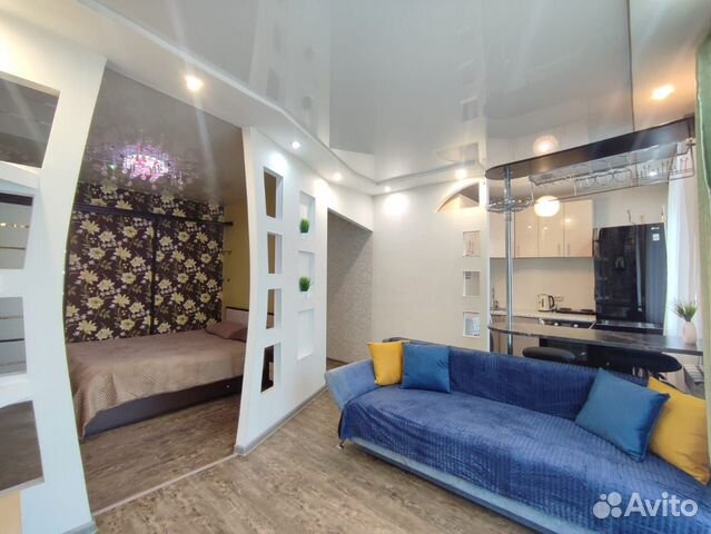 

Квартира-студия, 36 м², 2 кровати