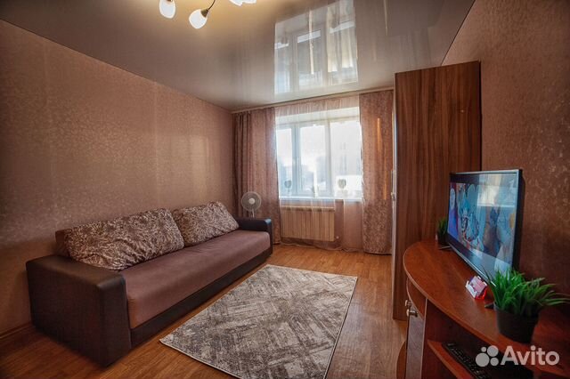

1-к. квартира, 42 м², 2 кровати