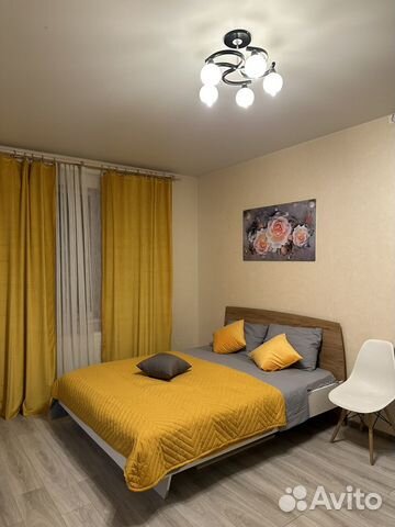 

1-к. квартира, 38 м², 3 кровати