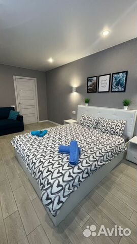 

1-к. квартира, 45 м², 2 кровати