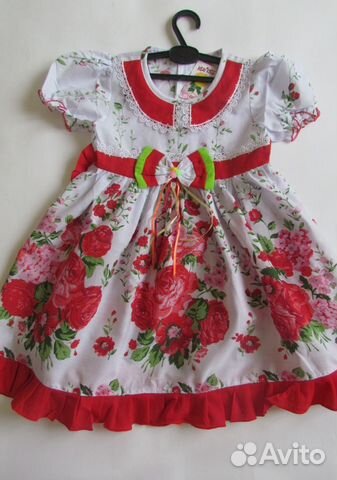 Платья из хлопка новые