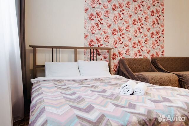 

1-к. квартира, 45 м², 2 кровати