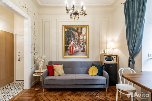 

Квартира-студия, 35 м², 1 кровать