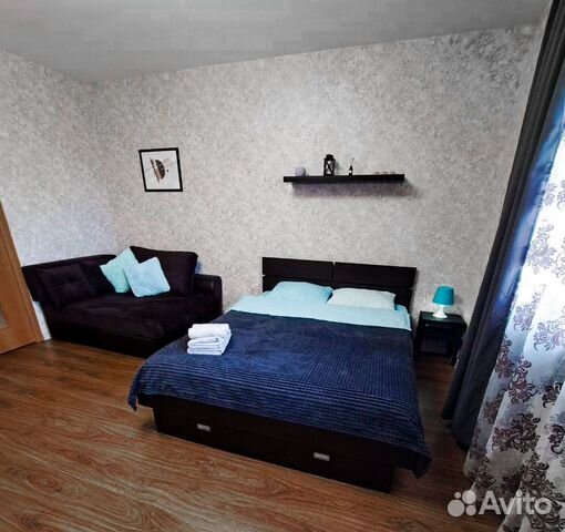 

1-к. квартира, 45 м², 3 кровати