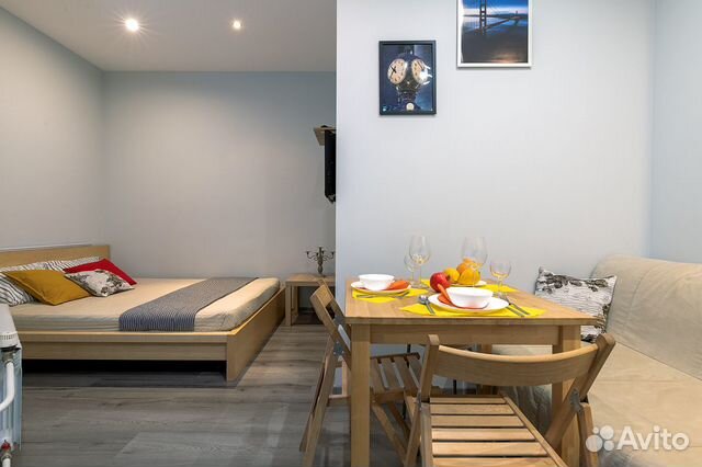 

Квартира-студия, 22 м², 2 кровати