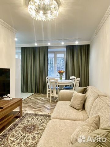 

2-к. квартира, 45 м², 2 кровати