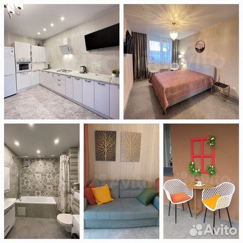 

1-к. квартира, 43 м², 2 кровати