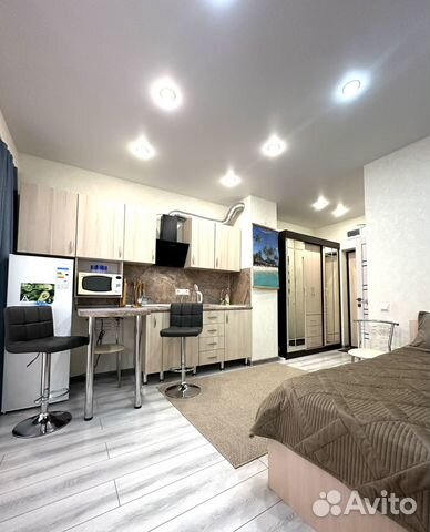 

Квартира-студия, 23 м², 2 кровати