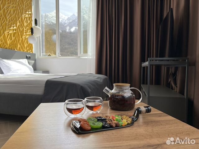 

Квартира-студия, 28 м², 2 кровати