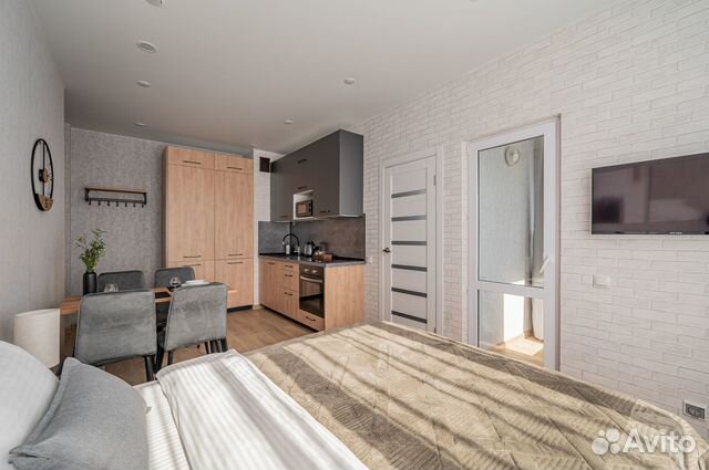 

Квартира-студия, 34 м², 2 кровати