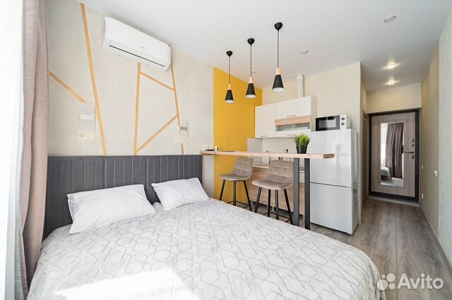 

Квартира-студия, 16 м², 1 кровать