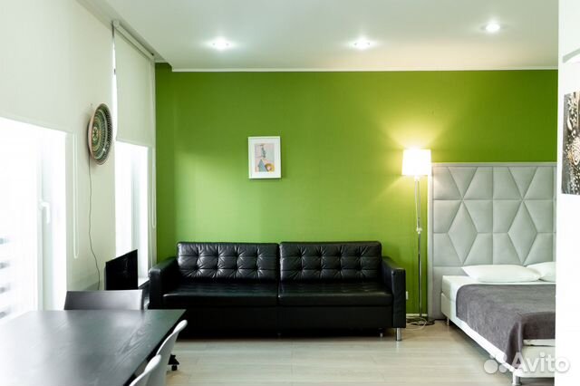 

Квартира-студия, 34 м², 2 кровати